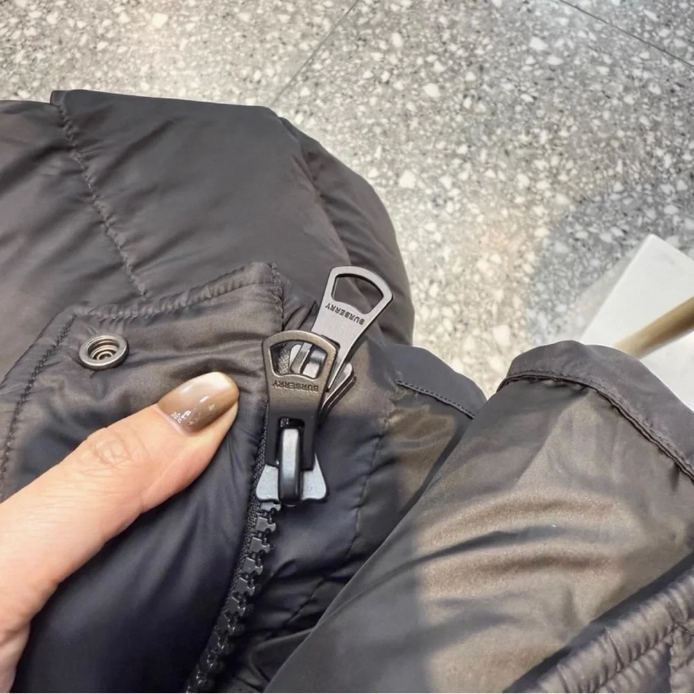 Burberry Black Puffer Jacket - Picture 5 of 8